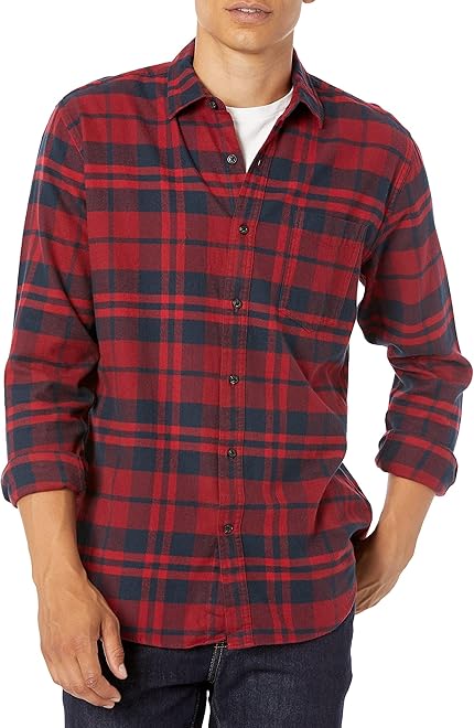 Men's Regular-Fit Long-Sleeve Flannel Shirt (Available in Big & Tall)